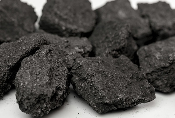 0.8% Ash Anode Block Calcined Petroleum Coke 98.5% Carbon 30mm-70mm