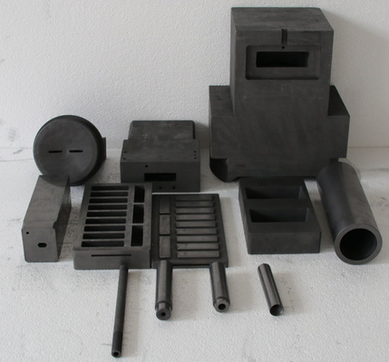 High Density Custom Graphite Mould For Gold 0.1% Ash Bending Strength Melting