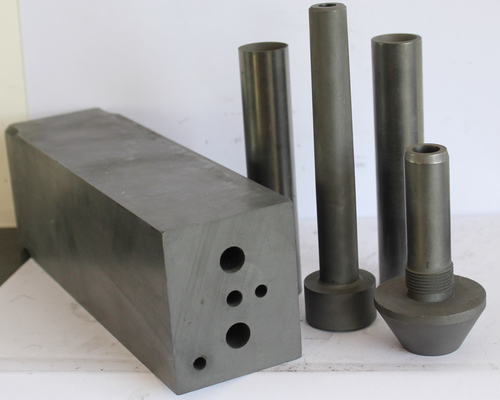 High Density Graphite Mould For Copper Rod Casting 0.1% Ash